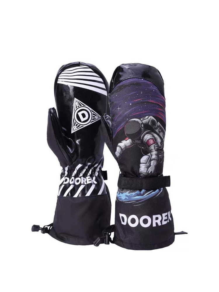 Shaped Long Mittens | Doorek