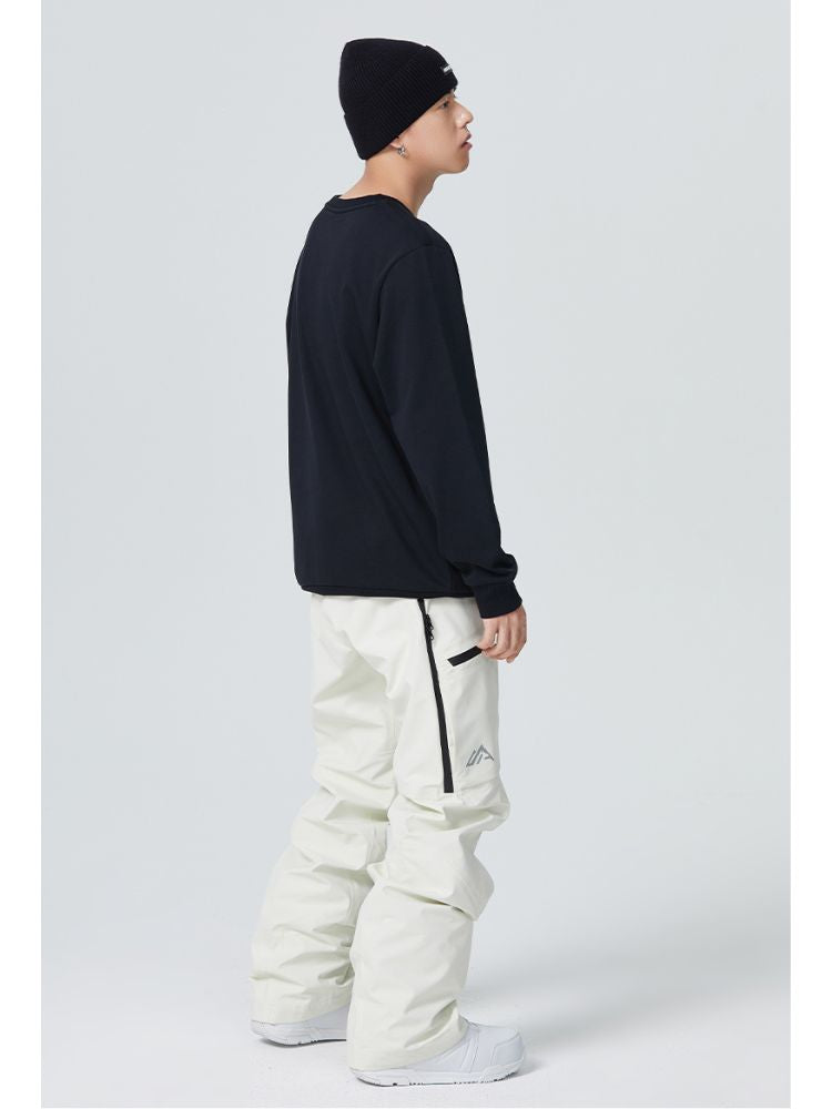 Side Zipper Snow Pants - Men's | Searipe