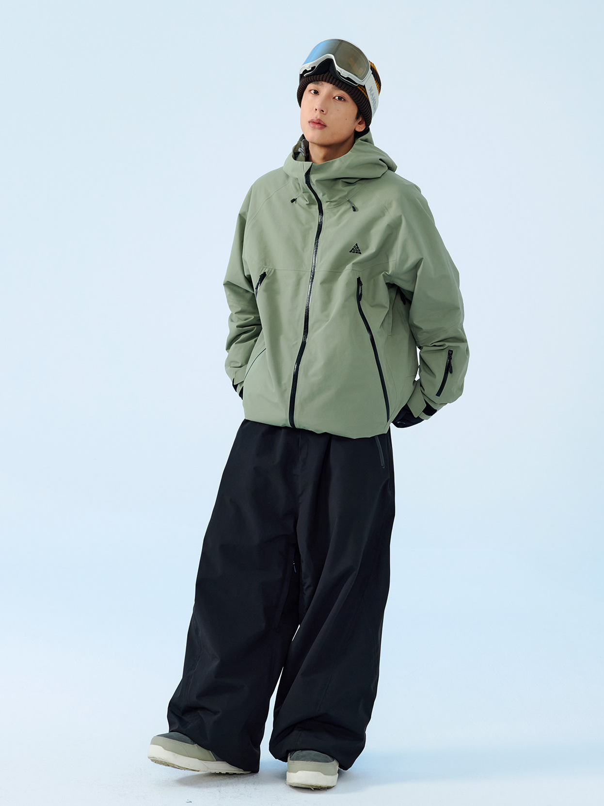 3L Mirage Fleece-Lined Baggy Ski Pants – Unisex| NANEND