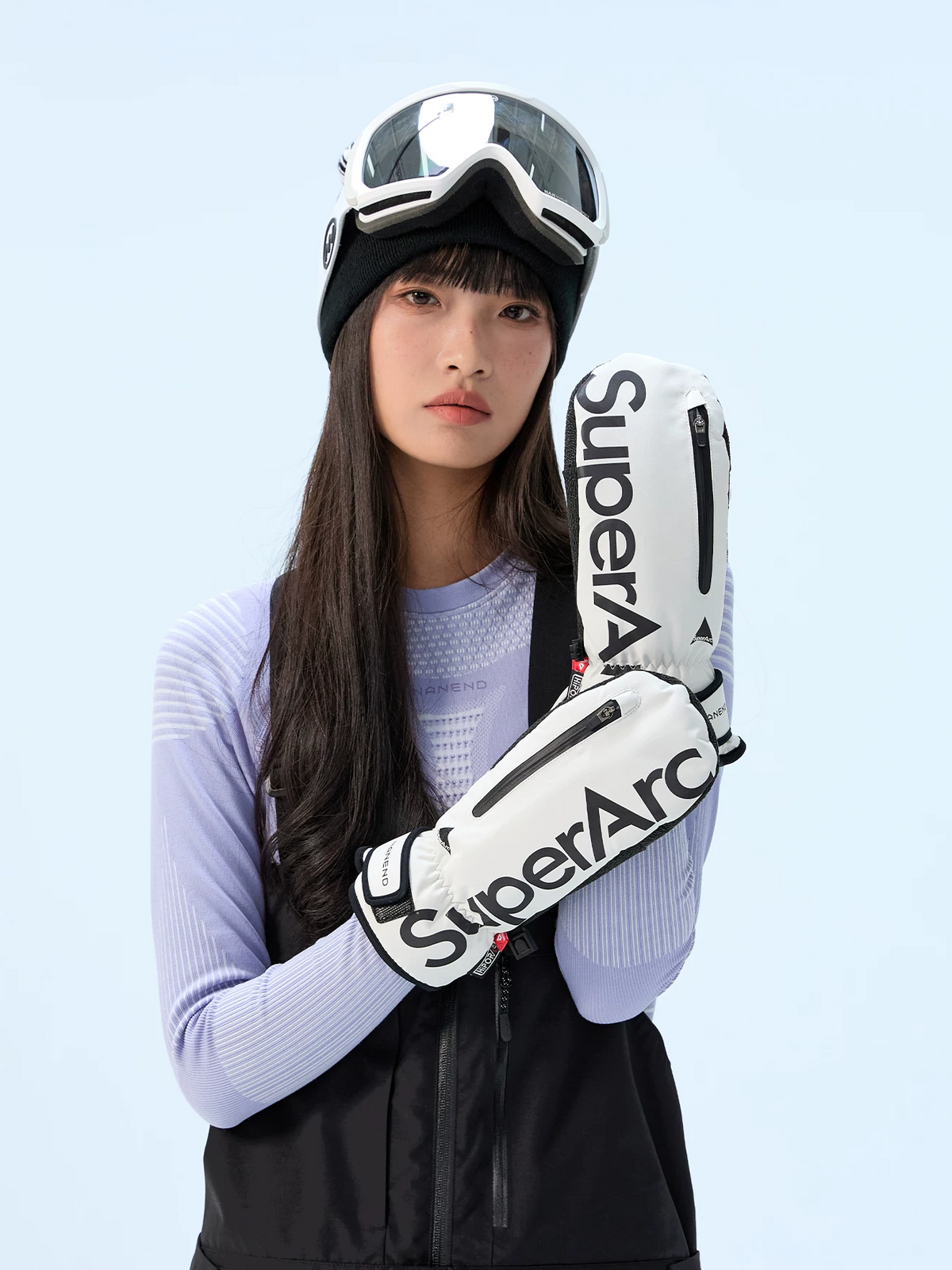 3L PrimaLoft Protective Snowboard Mittens – Unisex | NANEND