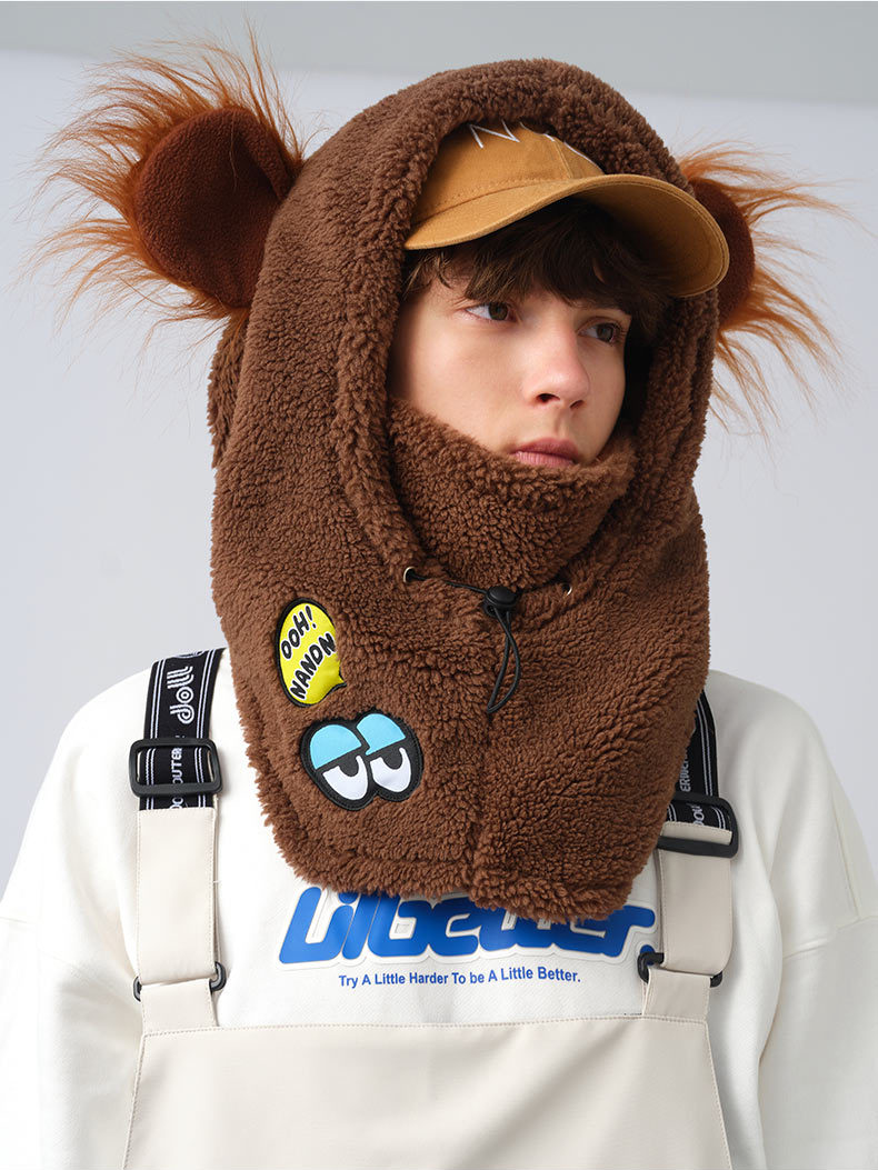 Animal Style Snow Helmet Hood – Unisex | NANEND