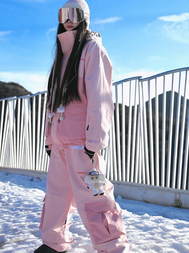 3L Candy Patchwork Insulated Ski Suit – Unisex | Molocoster