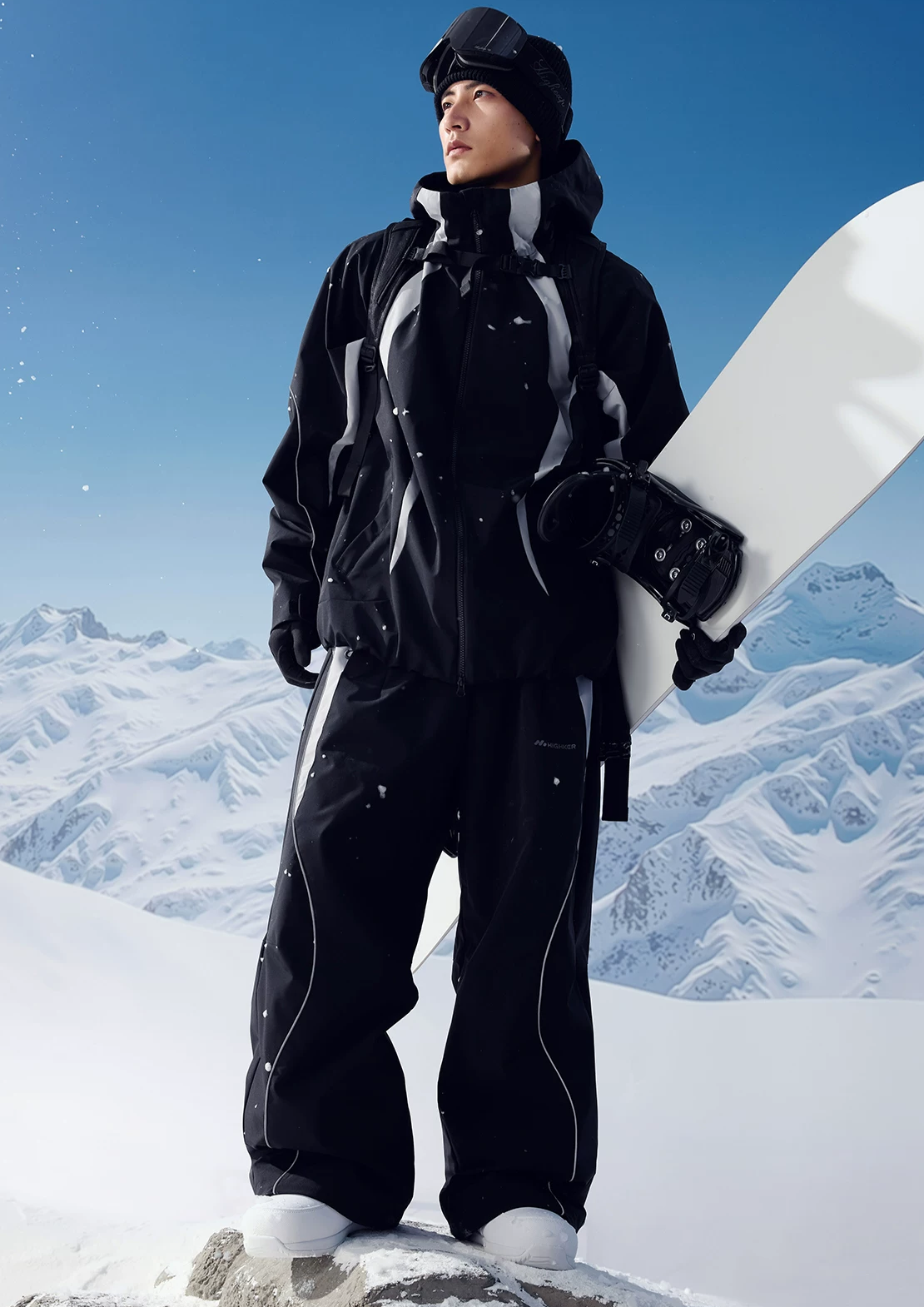 Pulse 3L Insulated Baggy Ski Pants – Unisex | High Experience