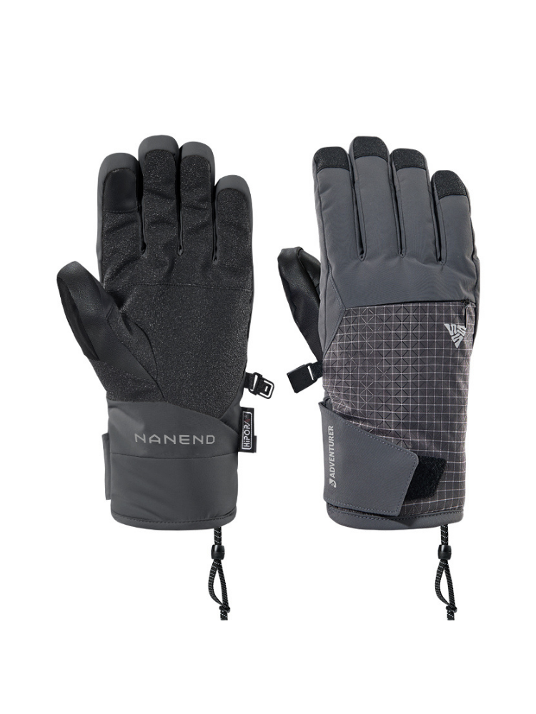 PrimaLoft Touchscreen Waterproof Ski Gloves – Unisex | NANEND