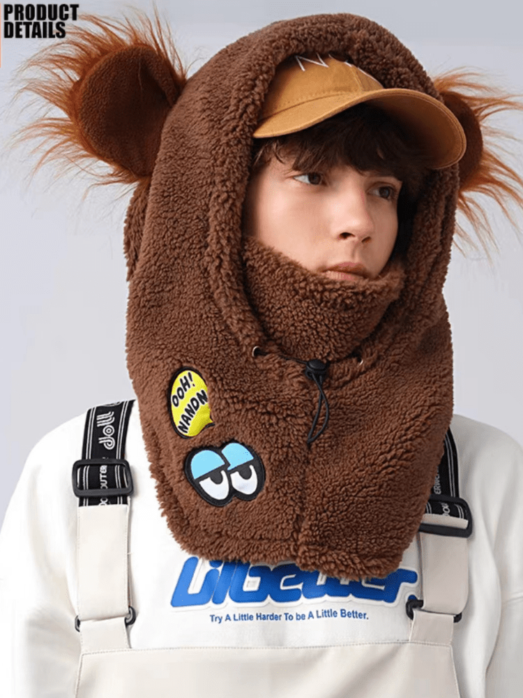 Animal Style Snow Helmet Hood – Unisex | NANEND