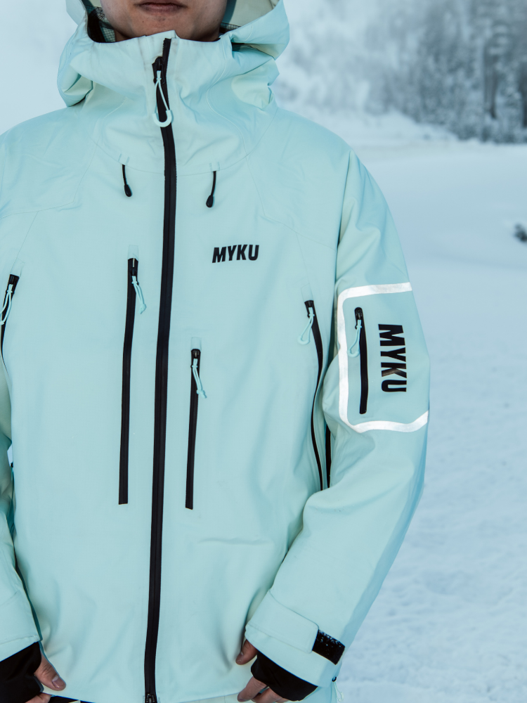 Glow 3L Shell Snow Jacket - Unisex | MYKU