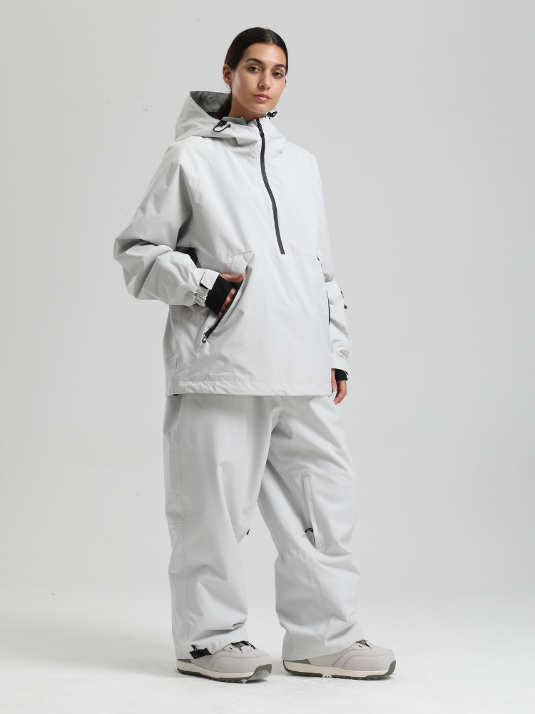 Minimalist Insulated Snow Anorak/Jacket - Women's | Gsou Snow