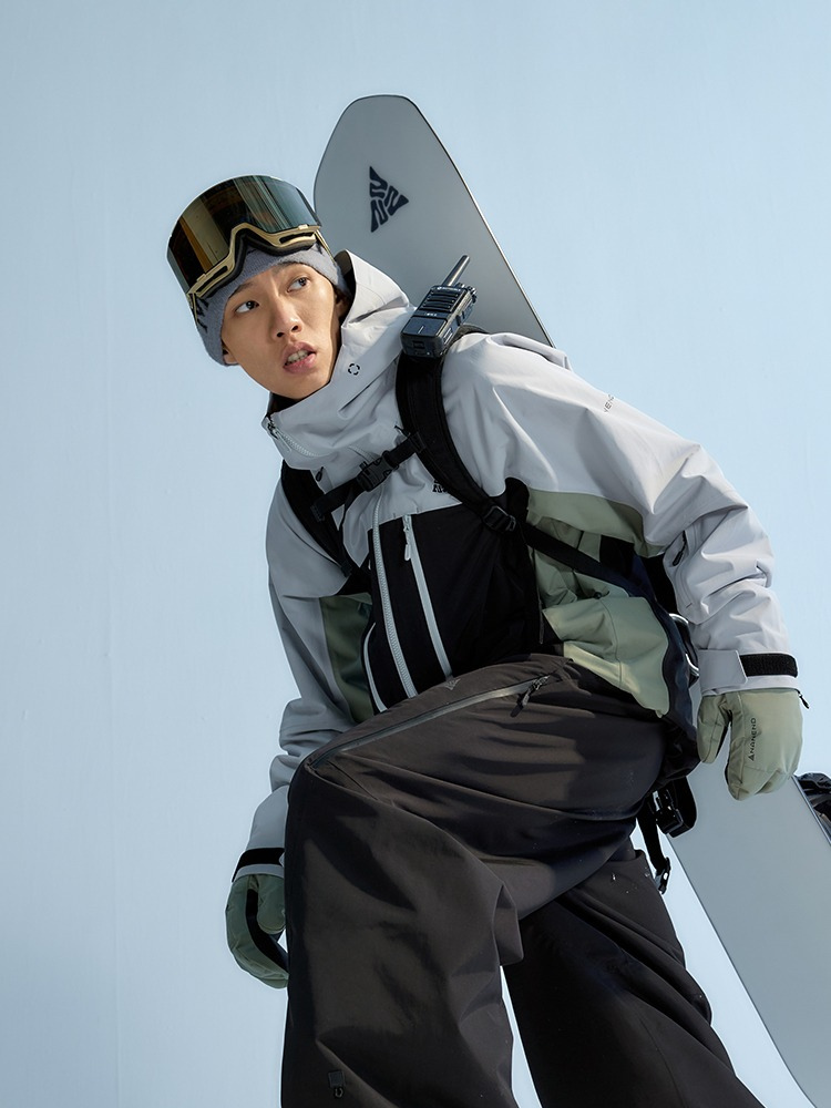 Classic 3L Fleece-Lined Snow Pants - Men's | NANDN