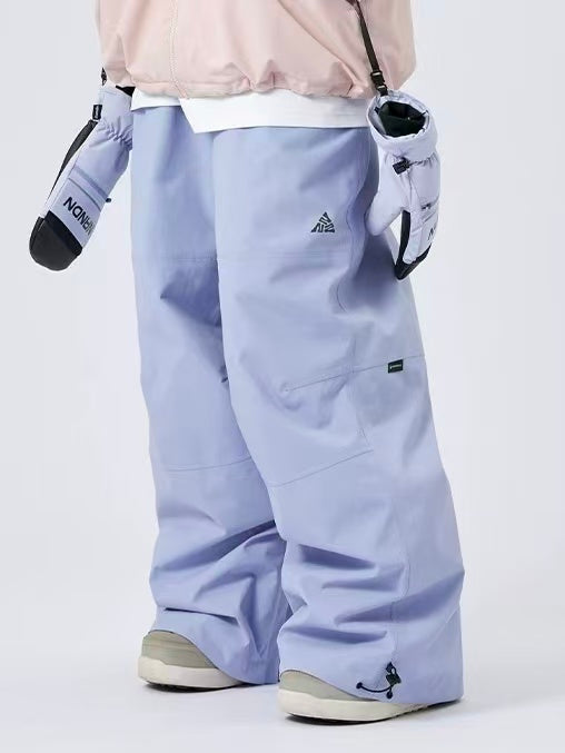 ReflectRide Loose Fit Snow Pants – Unisex | NANDN