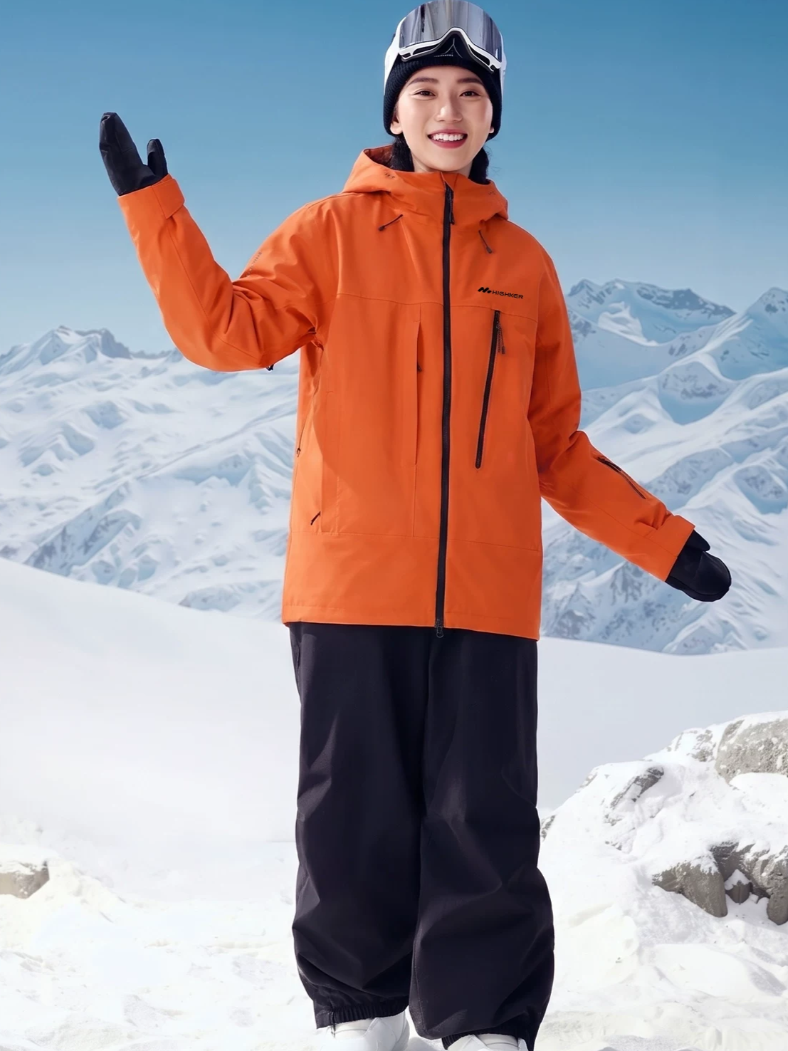 30K 3L RECCO® Nova Insulated Ski Jacket – Unisex | High Experience
