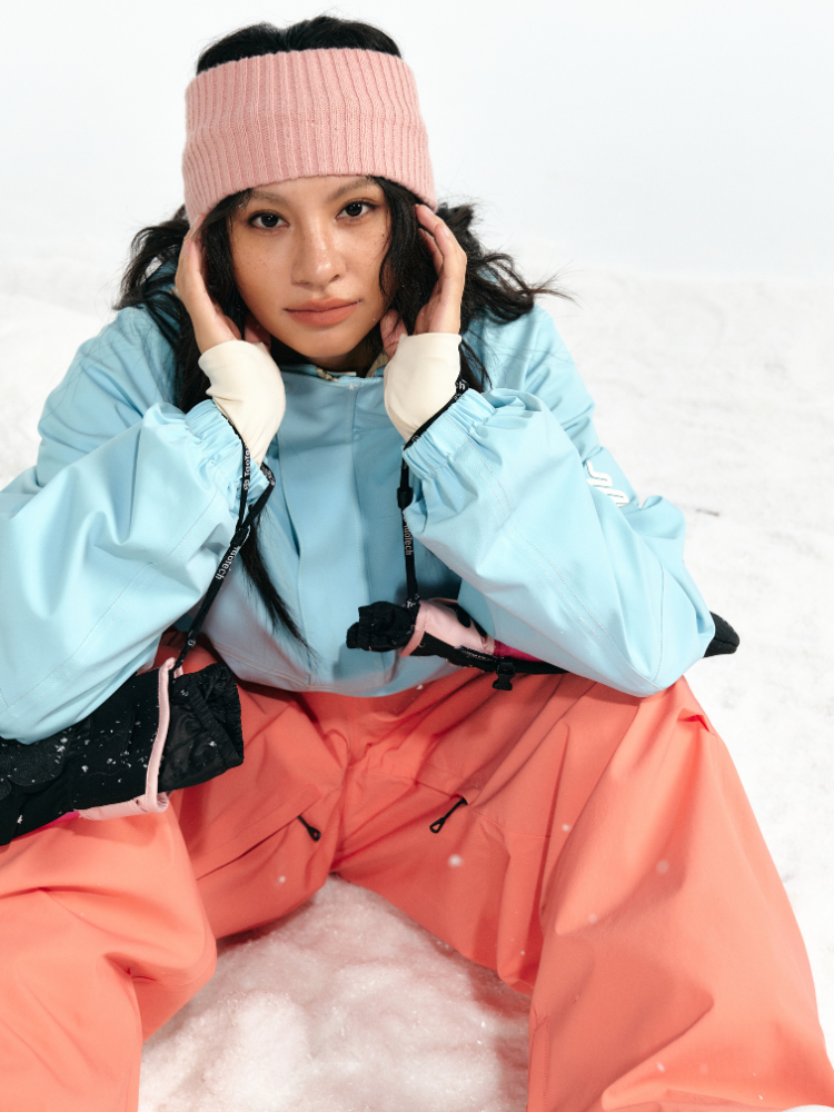 Coral Pink 20K/25K 2-Layer Cargo Snow Pants - Women's | LITAN