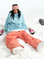 Coral Pink 20K/25K 2-Layer Cargo Snow Pants - Women's | LITAN