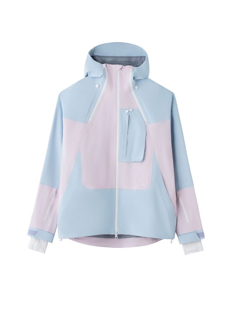 SuperB Color Blend Snow Tech Shell Ski Jacket - Unisex | NowInSnow