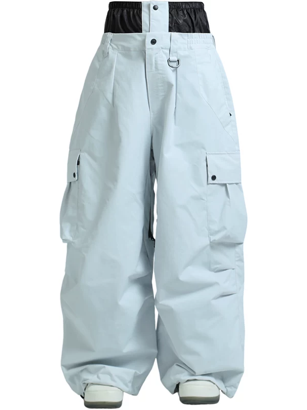 Baggy Loose Fit Cargo Snowboard Pants - Unisex | Gsou Snow