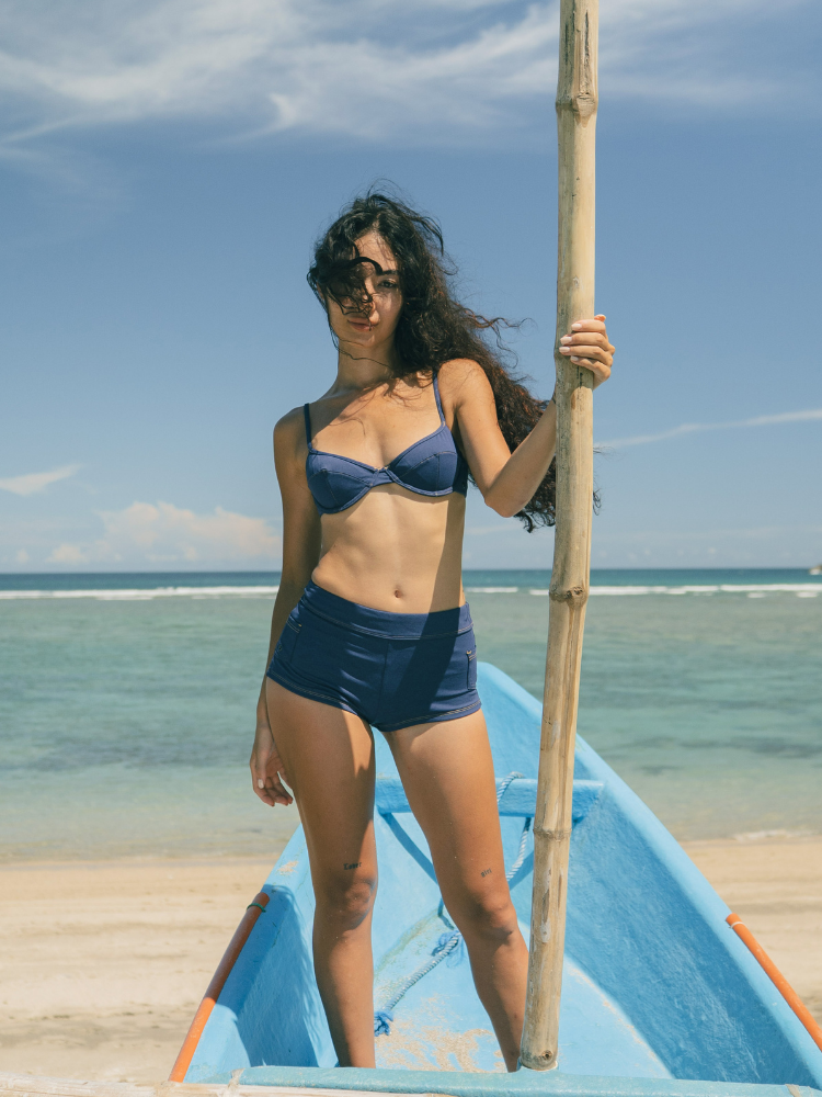 Sporty Color-Block Four-Way Stretch Bikini Set - Women's | ChillHang
