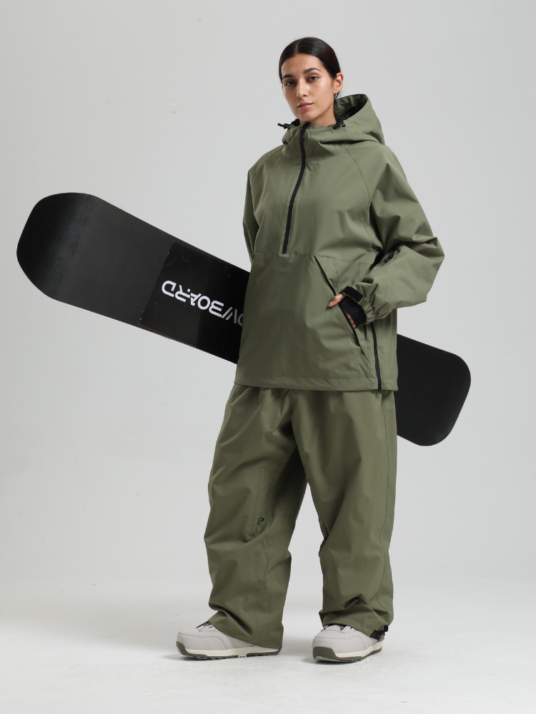 Minimalist Insulated Snow Anorak/Jacket - Women's | Gsou Snow
