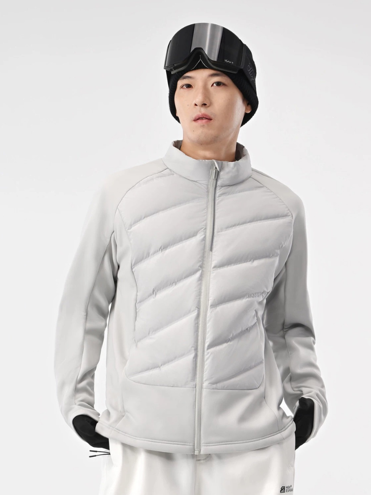 90% White Duck Down Hybrid Ski Mid Layer – Men's | High Experience