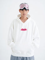 White Frost Peak Fleece Hoodie - Men's | TRICKER