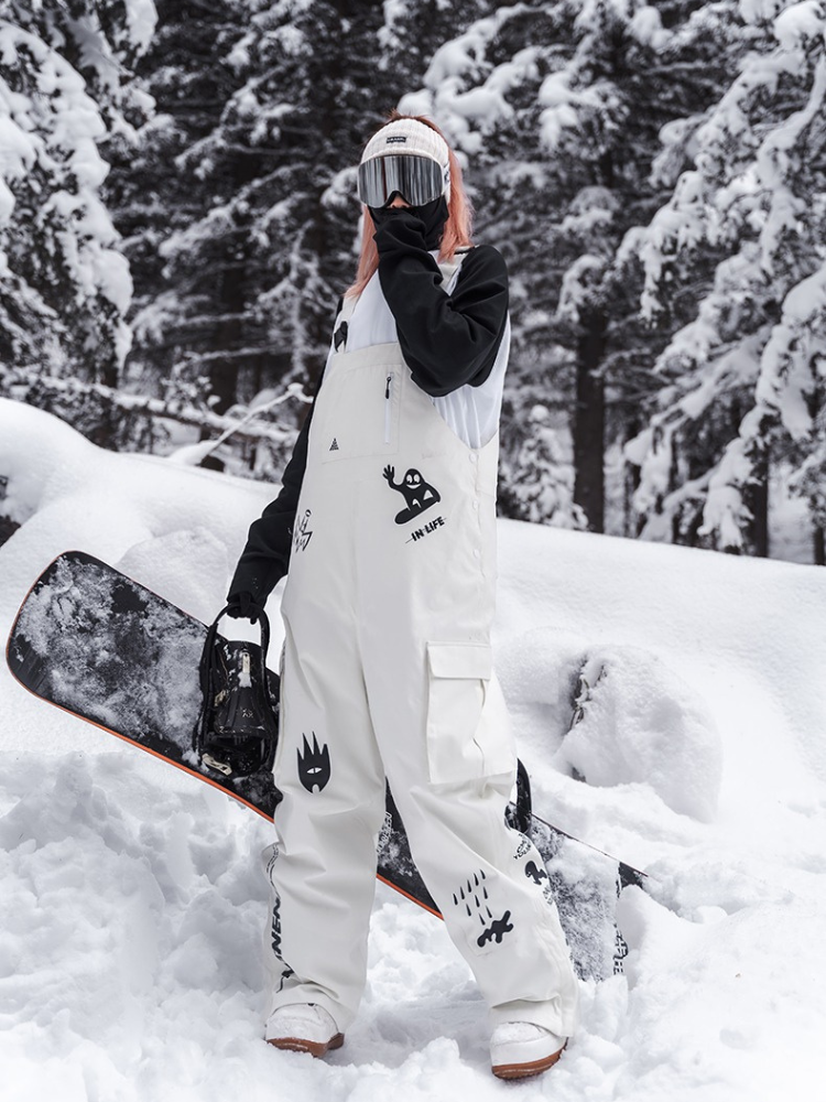 Graffiti 10K Baggy Bib Pants – Unisex | NANDN