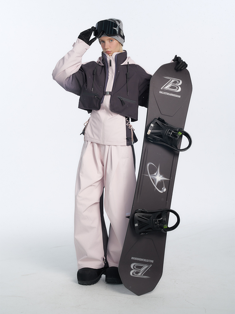 Ballet Bound Pink Baggy Ski Pants - Women's| BCG