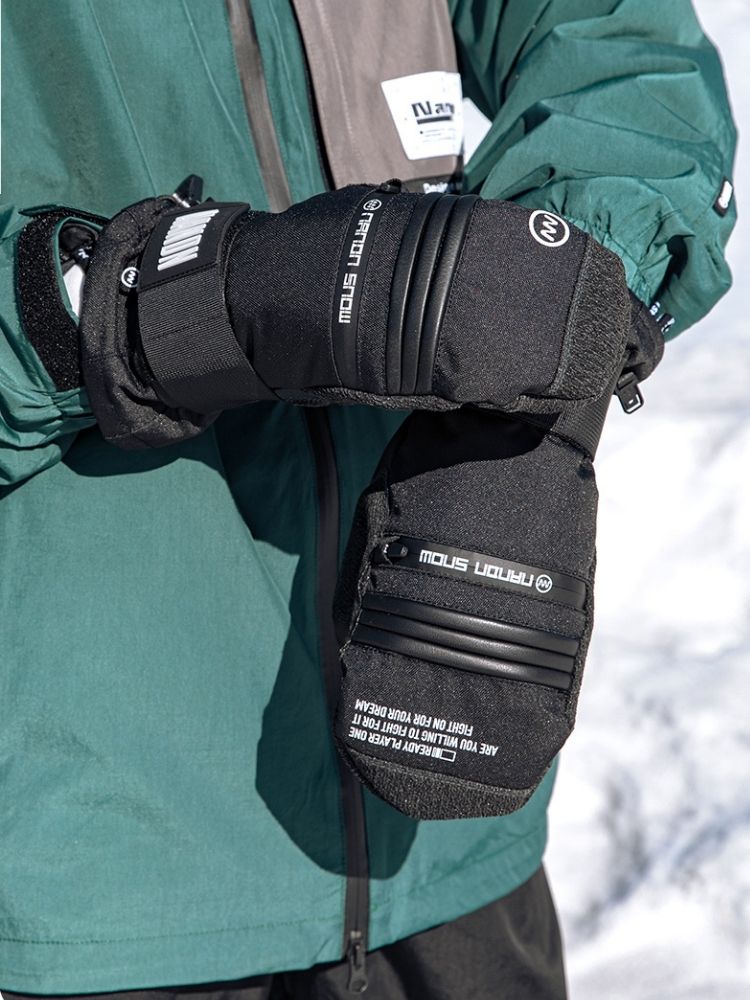 WristGuard Pro Kevlar Snow Mittens – Unisex | NANEND