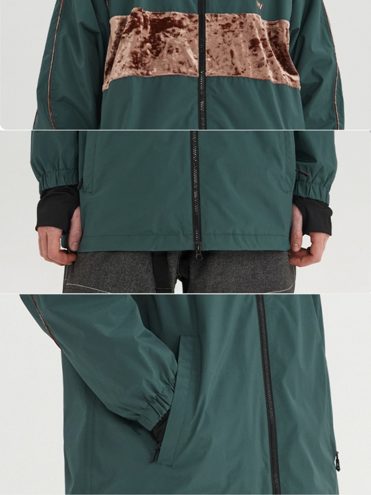 NANDN Velvet Block Snow Jacket - Women's