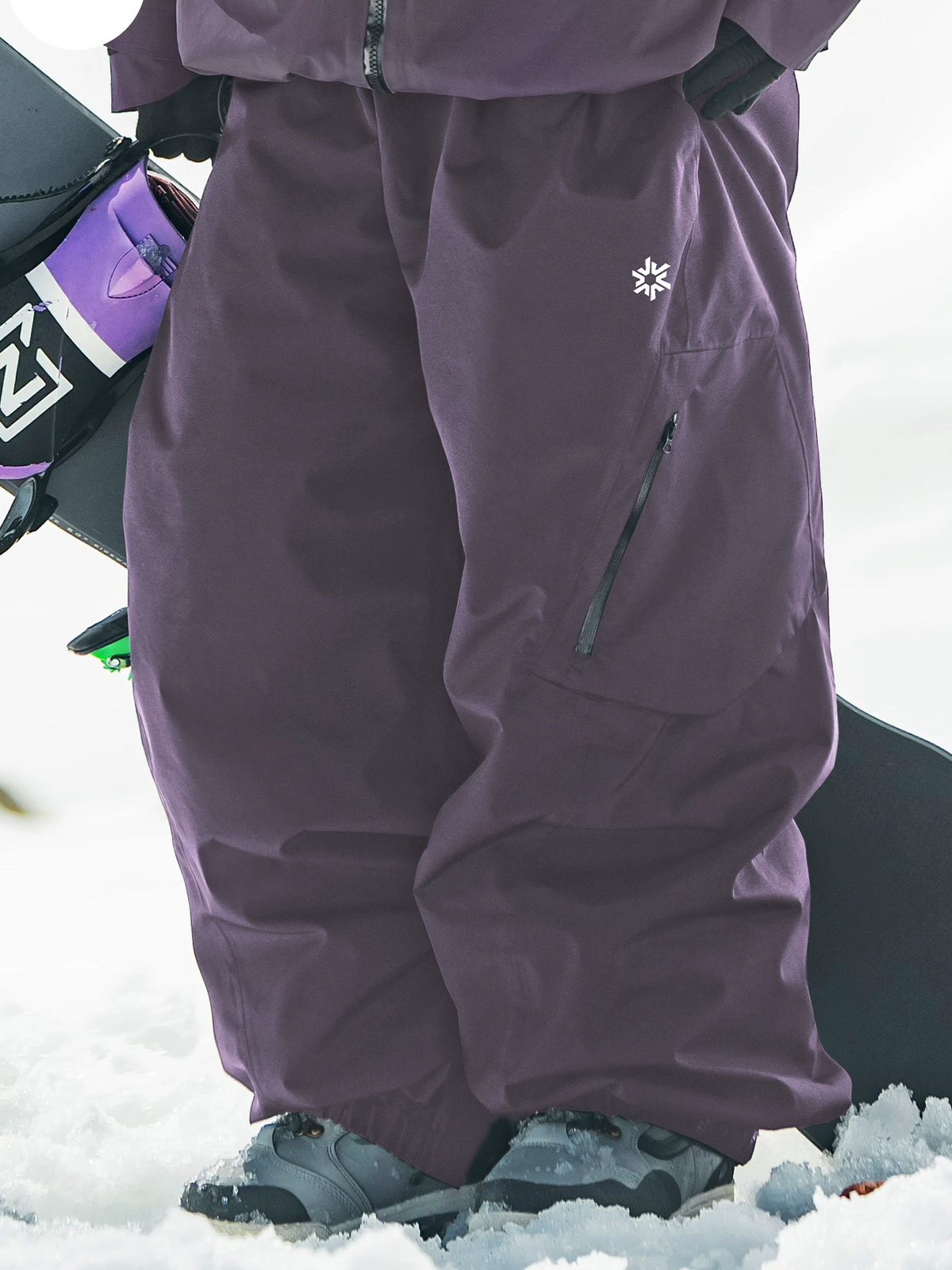 3L Ultra-Baggy Insulated Snowboard Pants – Unisex | John Snow