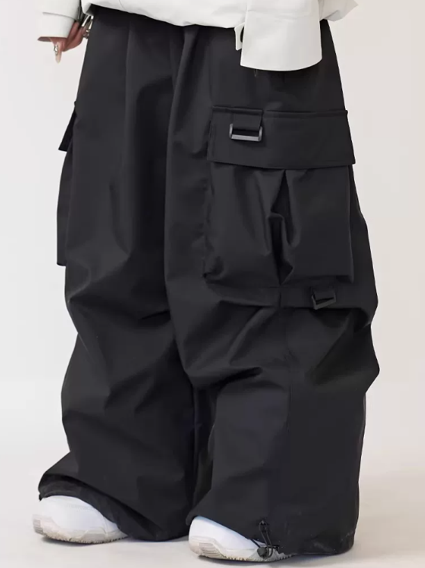 3L Waterproof Baggy Cargo Snow Pants – Unisex | Doorek