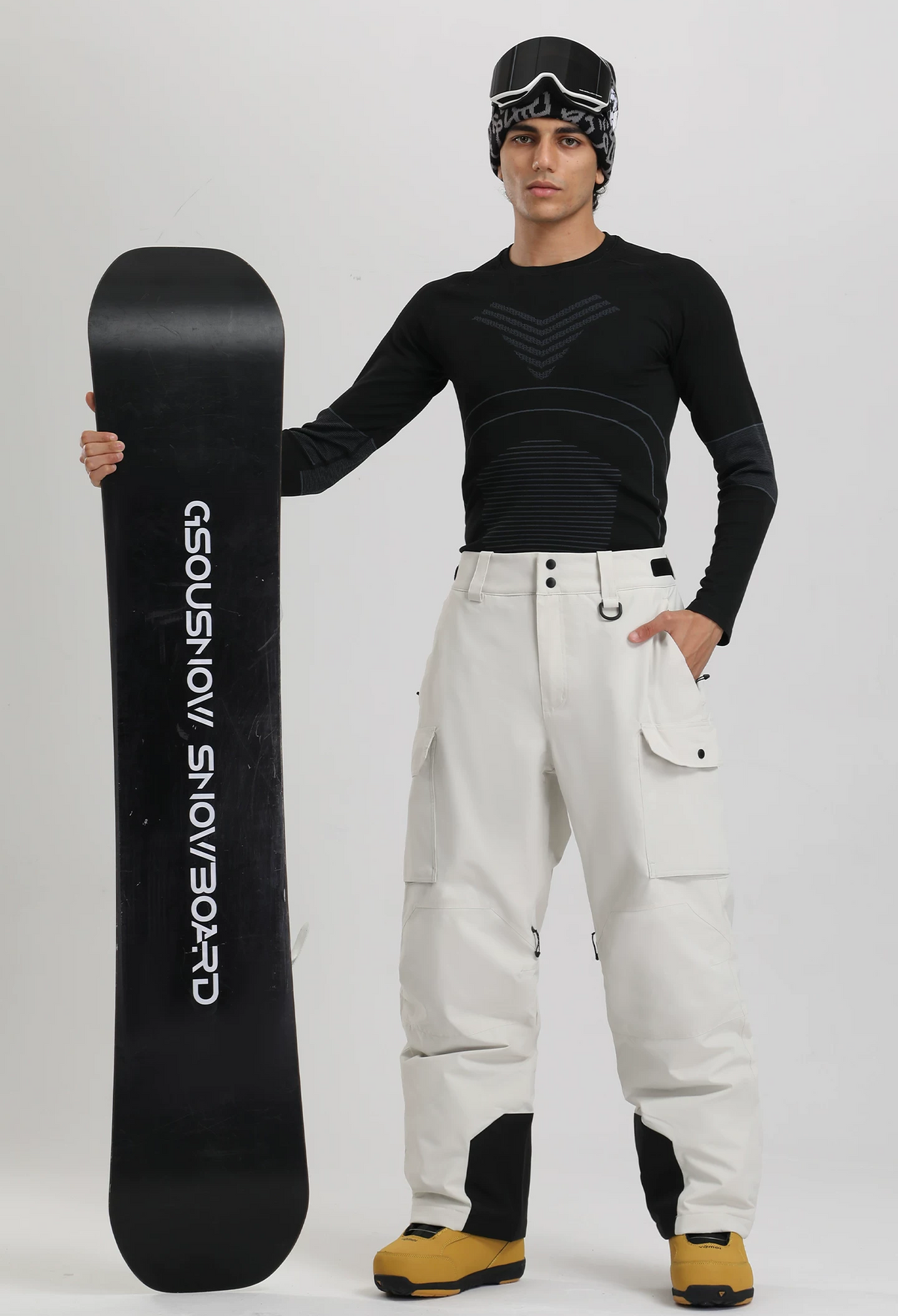 15K High-Back Cargo Snow Pants – Unisex | Gsou Snow