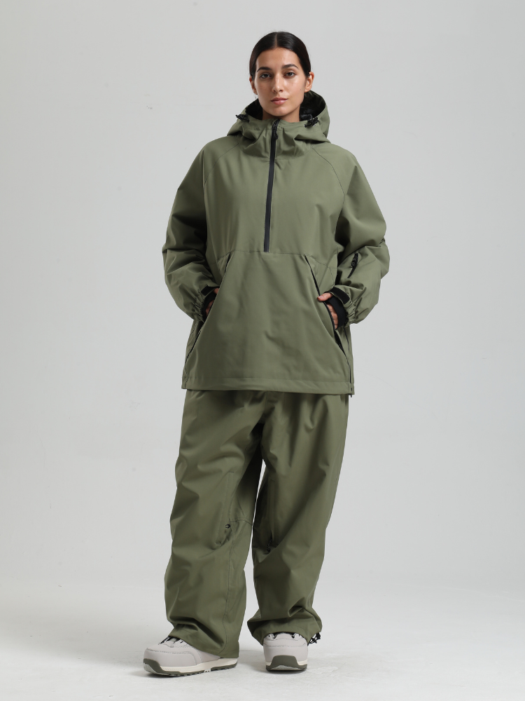 Minimalist Insulated Snow Anorak/Jacket - Women's | Gsou Snow