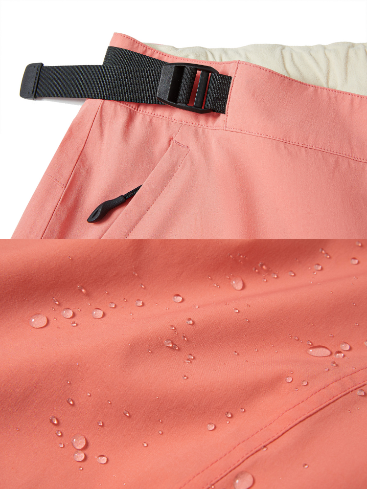 Coral Pink 20K/25K 2-Layer Cargo Snow Pants - Men's | LITAN