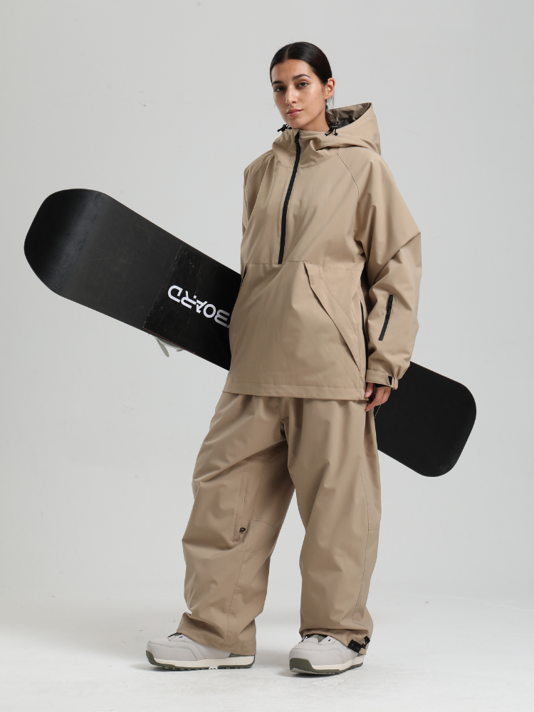Minimalist Insulated Snow Anorak/Jacket - Women's | Gsou Snow