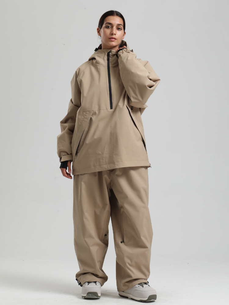 Minimalist Insulated Snow Anorak/Jacket - Women's | Gsou Snow