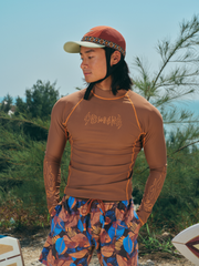 UPF50+ Stretch Flame Rash Guard – Men's | ChillHang