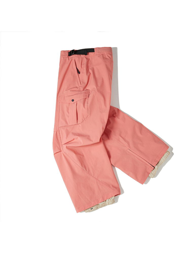 Coral Pink 20K/25K 2-Layer Cargo Snow Pants - Women's | LITAN