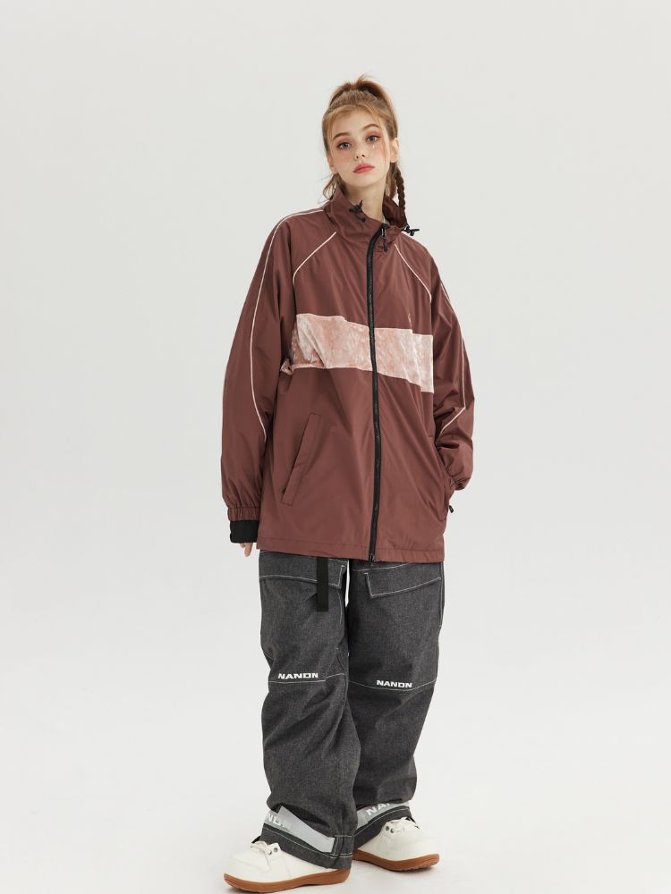 NANDN Velvet Block Snow Jacket - Women's