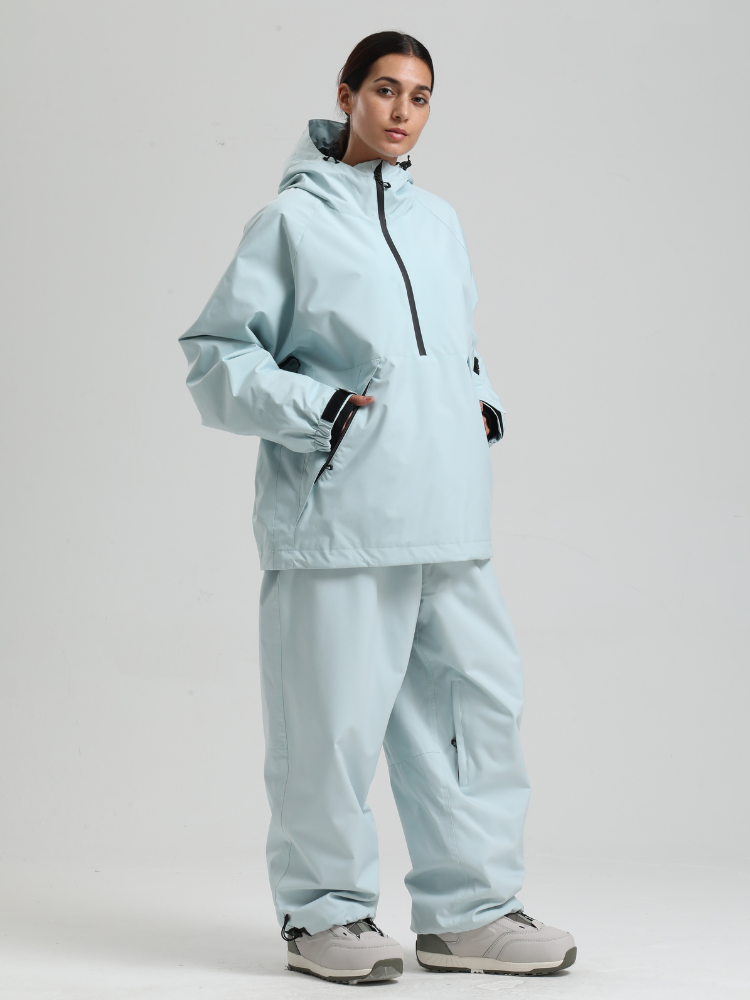 Minimalist Insulated Snow Anorak/Jacket - Women's | Gsou Snow