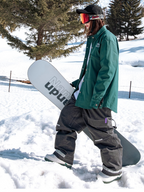 Denim-Look Baggy Snow Pants – Women's | NANDN