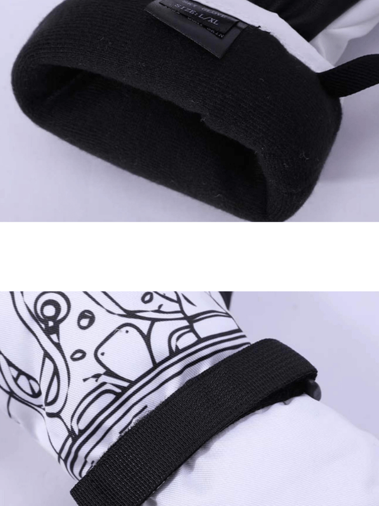 DOOREK Shaped Long Mittens