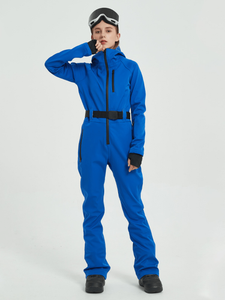 Slim Fit Ski Jumpsuit - Women's | Doorek