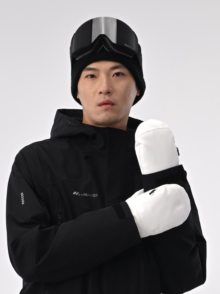 FrostGuard 3L Insulated Ski Mittens – Unisex | High Experience