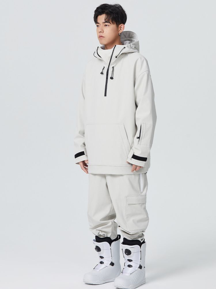 Stand-up Collar Snow Suit - Unisex | Searipe