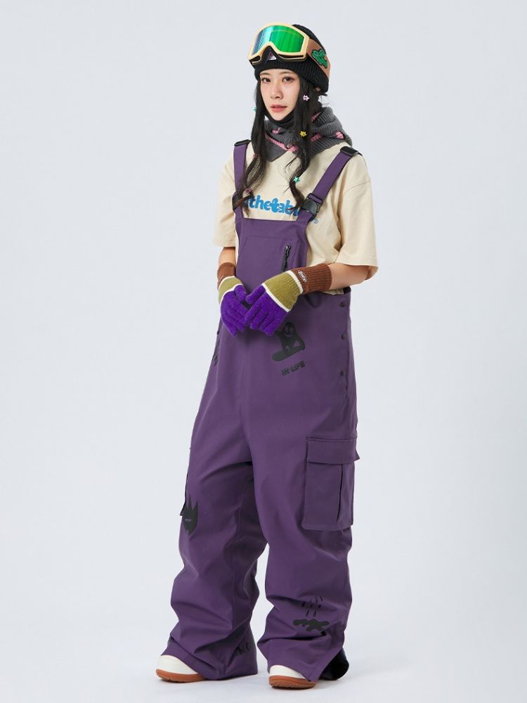 Graffiti 10K Baggy Bib Pants – Unisex | NANDN