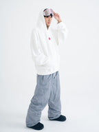 White Frost Peak Fleece Hoodie - Men's | TRICKER
