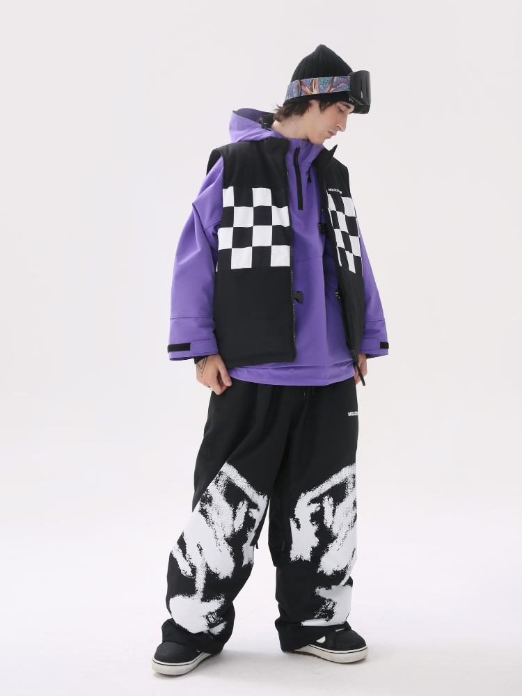 Molocoster Graffiti Street Ski Pants – Unisex