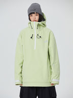 Basic Chic Half-zip Insulated Hoodie - Unisex | Searipe
