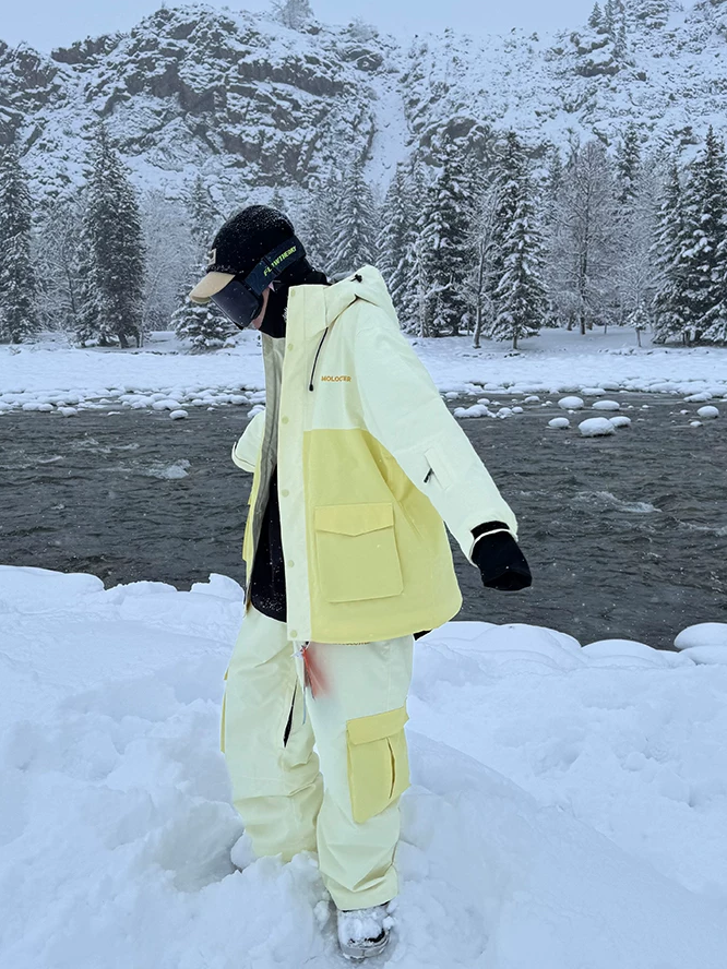 3L Candy Patchwork Insulated Ski Suit – Unisex | Molocoster