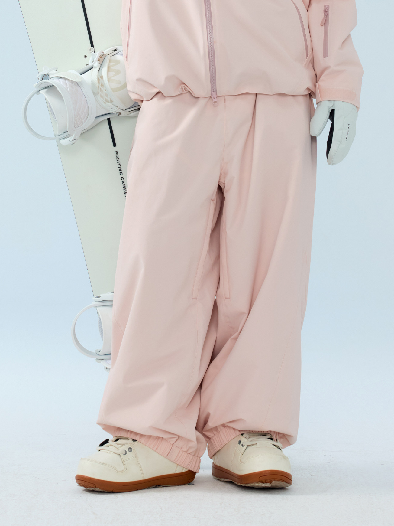 3L Mirage Fleece-Lined Baggy Ski Pants – Unisex| NANEND