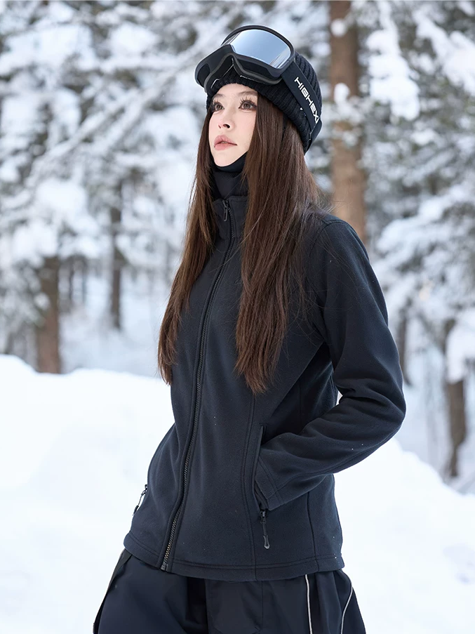 Polar Fleece Ski Midlayer Jacket – Unisex | High Experience