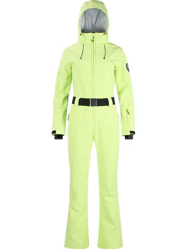 Sleek Belted Ski Suit – Women's | Gsou Snow